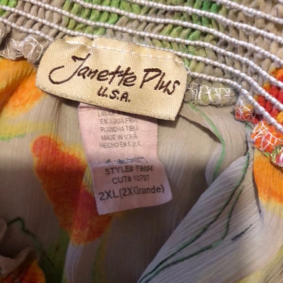 Multi color blouse - Picture 4 of 4